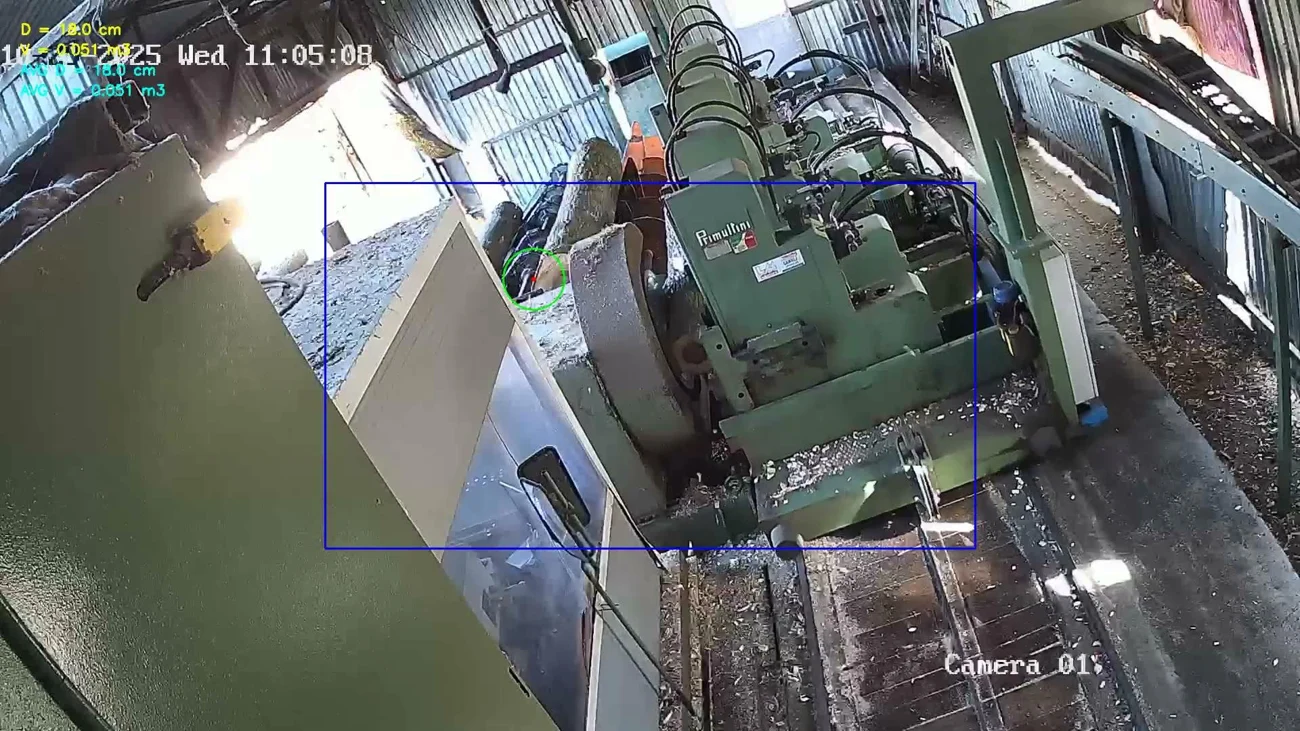 Dyntell Wood processing demonstration
