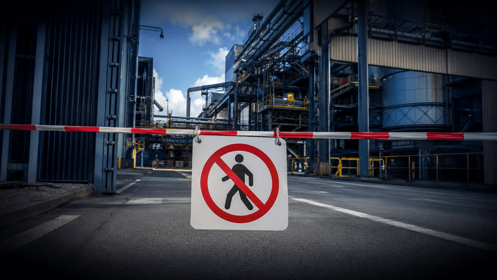 Workplace safety in an industrial environment